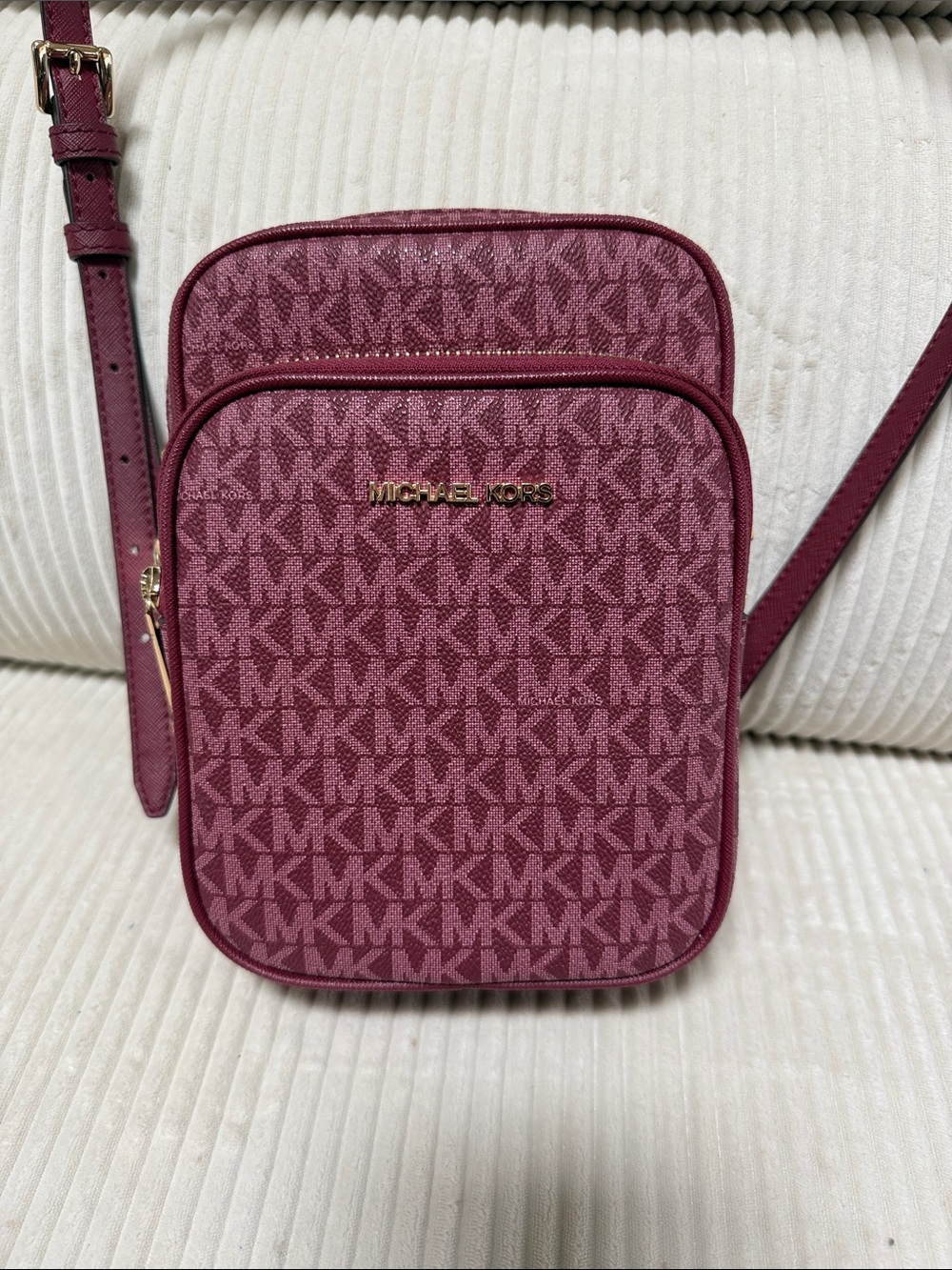 Michael Kors Berry Logo Crossbody Bag